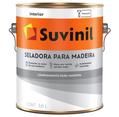 Selador Extra para Madeira 3,6L - Suvinil.