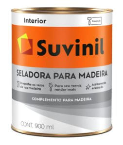 Selador Extra para Madeira 900ml - Suvinil.