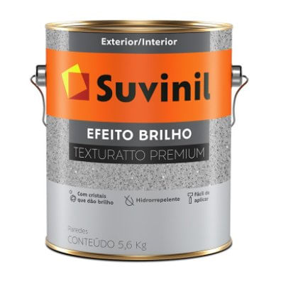 Textura Texturatto Premium Efeito Brilho Camurça 5,6Kg - Suvinil.