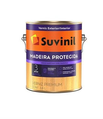 Verniz Fosco Marítimo Madeira Protegida 3,6 Litros - Suvinil.