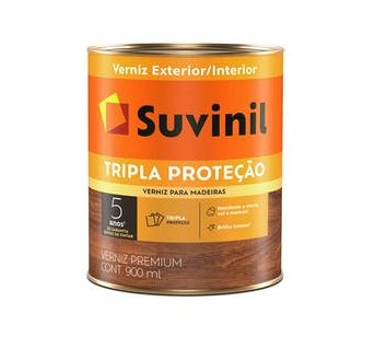 Verniz Tripla Proteção Fosco Natural 900ml - Suvinil.