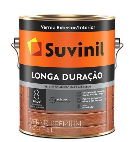 Verniz Longa Duração Ultra Proteção Natural 3,6L - Suvinil.