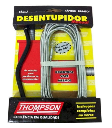 Desentupidor Manual 10 M - Thompson.