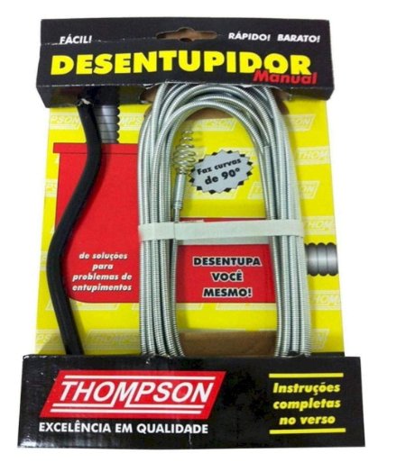 Desentupidor Manual 5 M - Thompson.