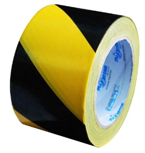 Fita De Isolamento Amarelo 7mm x 200m 1 Unidade - Plastcor.