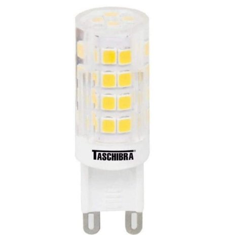 Lâmpada LED Bipino Redonda G9 3W 2700K 127V Âmbar -  Taschibra.