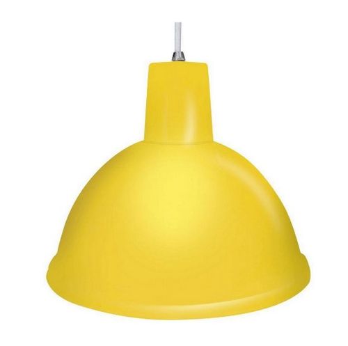 Pendente Taschibra Design TD 821 - 38cm x 38cm x 32cm Amarelo.