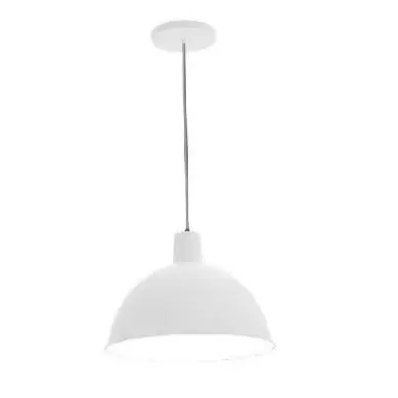 Pendente Design TD 821 38cm x 38cm x 32cm Branco - Taschibra.