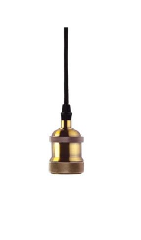 Pendente Dot Metal Decor Ouro E27 40W - Taschibra.