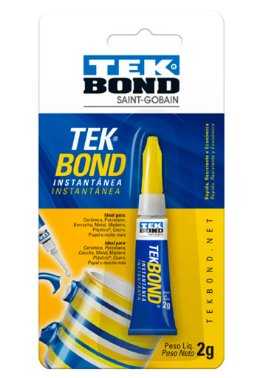Adesivo Instantaneo Super Cola 2g - Tekbond.