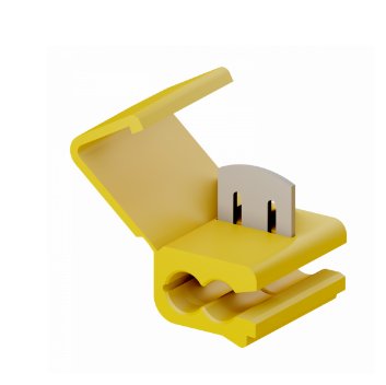 Conector Elétrico 2,5 a 4 mm2 Amarelo com 10 Unidades -  Tigre.