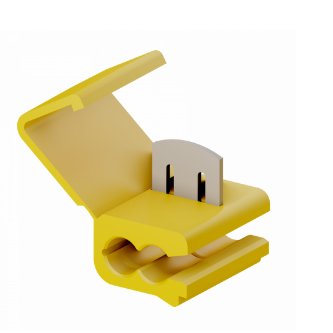 Conector Elétrico Amarelo 2,5 A 4MM2 - Tigre.