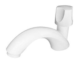 Torneira para Lavatório de Mesa Orbe Branca 1/2"" - Tigre.