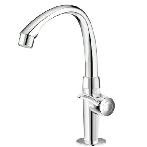 Torneira para Lavatório Mesa Bica Alta Móvel Linea Cromo 1/2"" - Tigre.