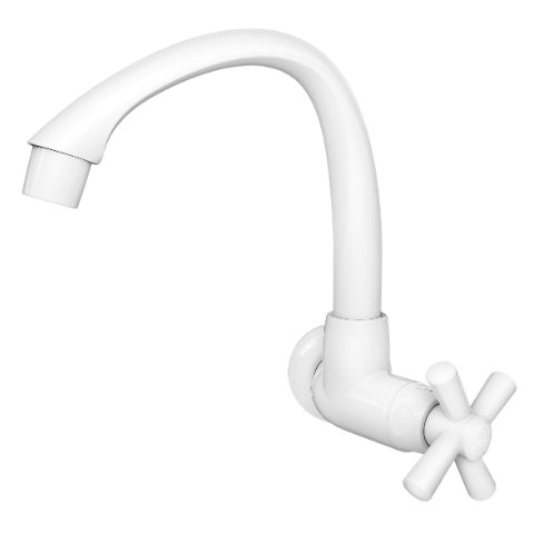 Torneira para Cozinha Parede Multiuso Cross Branco 1/2""  - Tigre.