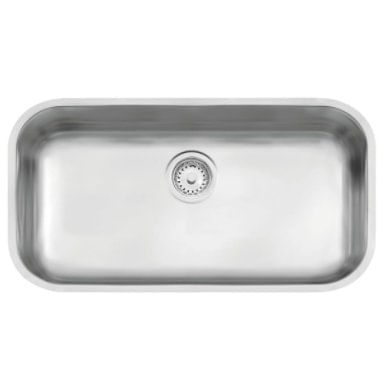 Cuba de Embutir Lavínia 56 BL em Aço Inox Acetinado 56x34 cm - Tramontina.