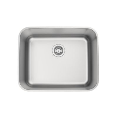 Cuba de Embutir Dora em Inox Acetinado 50 BL R6 com Válvula 50x40cm - Tramontina.