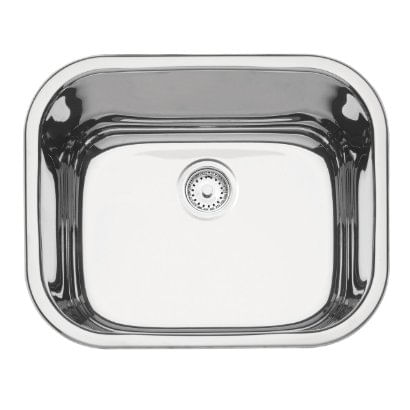 Cuba de Embutir/Sobrepor  Aria Maxi 50 BS em Aço Inox Polido 50x40cm - Tramontina.