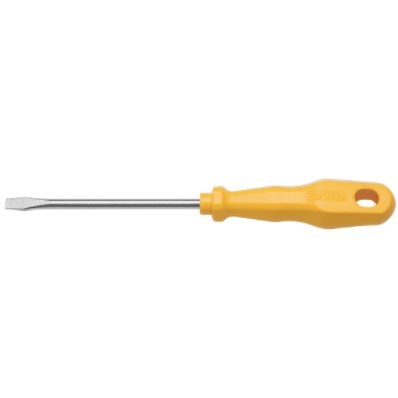 Chave de Fenda Yellow com Ponta Chata 3/16x4"  - Tramontina.