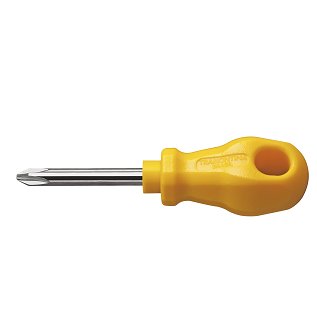 Chave de Fenda Toco Yellow com Ponta Cruzada 3/16x1.1/12" - Tramontina.