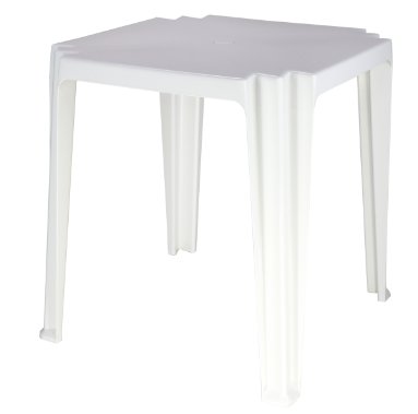 Mesa Tambaú em Polipropileno Branco - Tramontina.