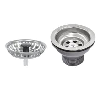 Válvula sem Escape em Aço Inox e Polipropileno para Pias Cubas e Tanques 3.1/2"" - Tramontina.