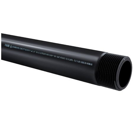 Eletroduto Roscável PVC 1.1/4"" 3 Metros Preto - Tigre.