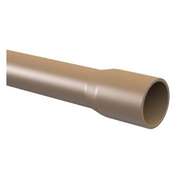 Tubo de PVC Soldável Marrom 1"" 32mm 6 Metros - Tigre.
