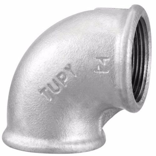 Cotovelo 90° Galvanizado Roscável 1.1/4"" Fêmea - Tupy.