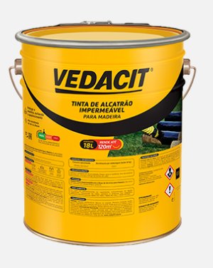 Tinta Alcatrão Impermeável 18L - Vedacit.