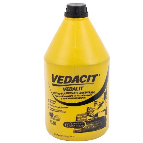 Aditivo Plastificante Vedalit 3,6L - Vedacit