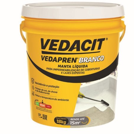 Manta Líquida Vedapren Branco 18kg - Vedacit