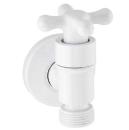 Registro para Máquina de Lavar Branca 1/2' e 3/4' 1130012 - Viqua.