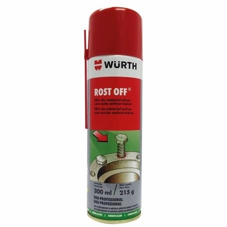 Desengripante e Lubrificante Rost Off 300ml - Wurth.