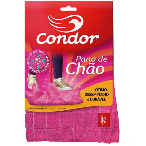 Pano de Chão Rosa 1676 - Condor