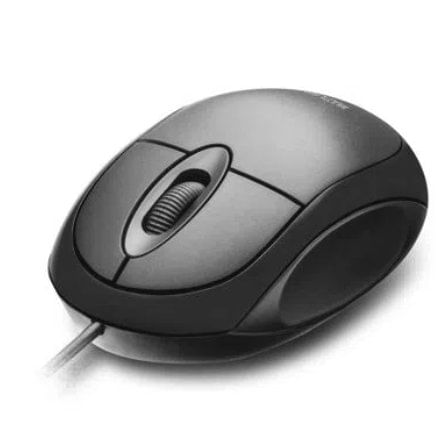 Mouse Com Fio Classic 3 Botões Preto MO300 - Multilaser.