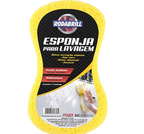 Esponja para Lavagem - Rodabrill.