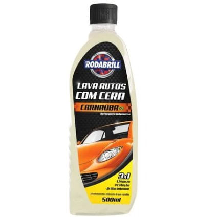 Lava Autos com Cera de Carnaúba 500ml - Radobrill.