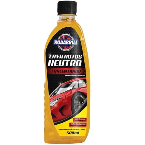 Lava Autos Neutro Concentrado 500ml - Rodabrill.