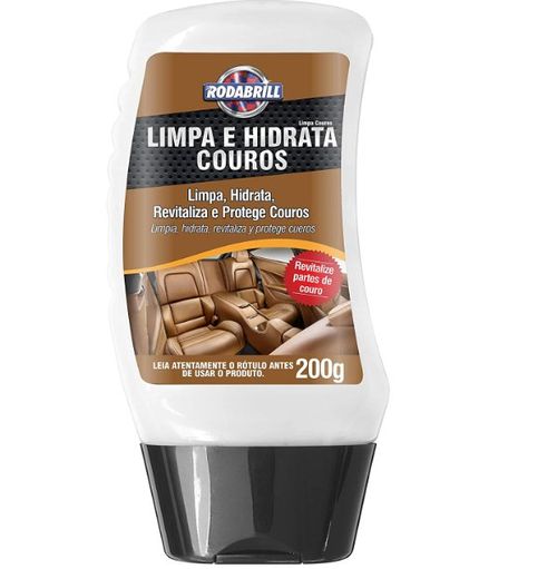 Limpa e Hidrata Couro 200g - Rodabrill.