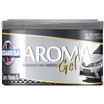 Aromatizante Gel Rodabrisa Carro Novo 60g - Rodabrill.