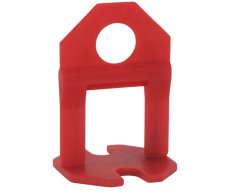 Nivelador de Piso 1,5mm Fit Vermelho 100 Unidades - Moldimplas.