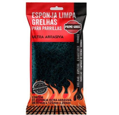 Esponja Ultra Abrasiva - Prime Grill