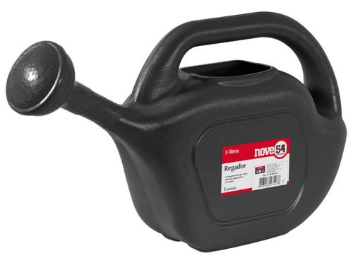 Regador Plastico Preto 5l - Vonder