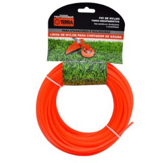 Fio Nylon P/ Roçadeira 11mx3mm - Terrafirma