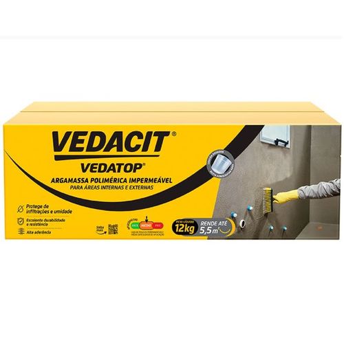 Argamassa Vedatop 12kg - Vedacit