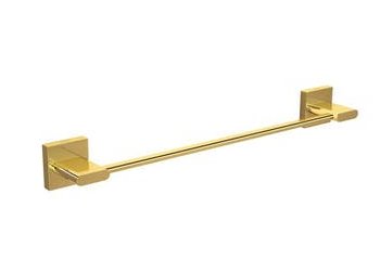 Porta Toalha Barra Gold 30cm Polo - Deca.