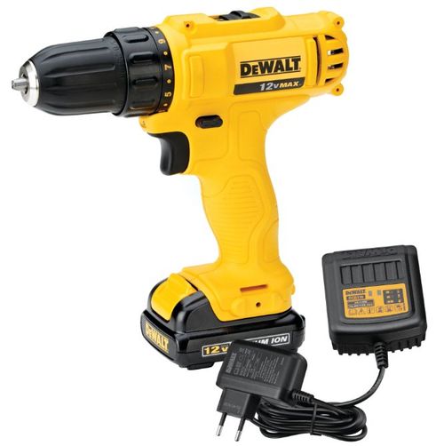 Furadeira / Parafusadeira com Impacto à Bateria 12V 3/8' Bivolt - DeWalt