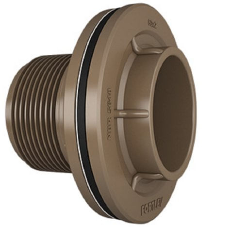 Adaptador Soldável com Anel para Caixa d’Água 60mm x 2"" - Fortlev.