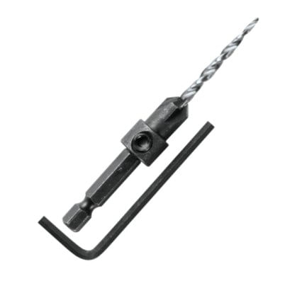 Broca Escareadora para Parafusadeira N°6 com Chave Hexagonal - A-99677 - Makita.